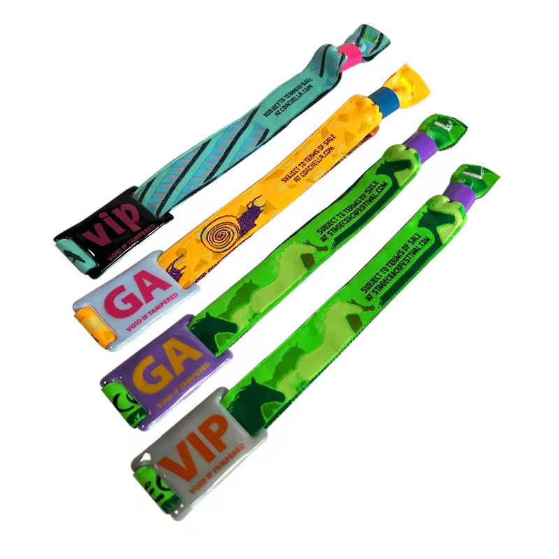konsert wristband grootte